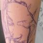 Carbone tatouage Madonne