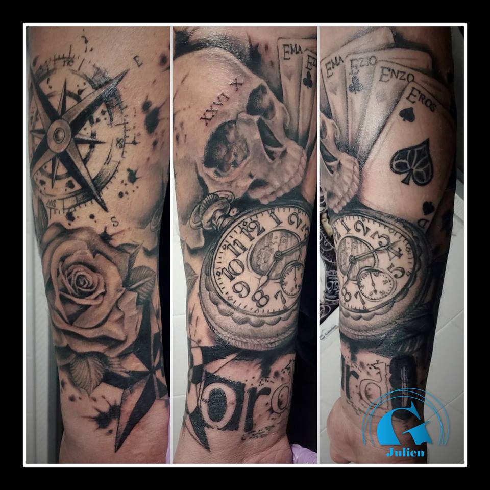 tatouage gris