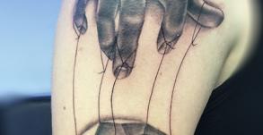 Tatouage Tattoo Realiste Main Crane Avignon Vaucluse