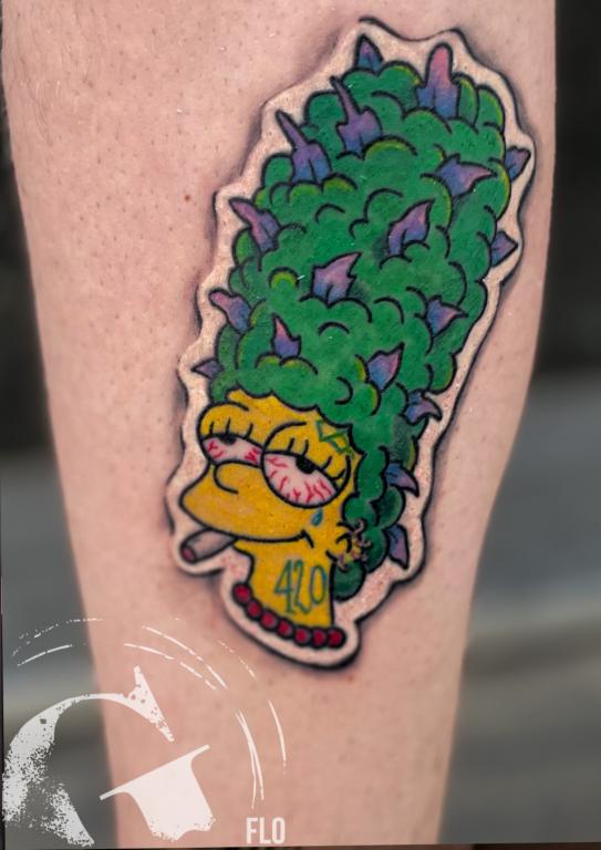 Graphicadermeavignon-graphicaderme-margesimpson-tatouagemargesimpson-meilleurstatoueursavignon-tatouagegraffiti-tatoueursvaucluse-tatouagesimpson-tatouagecouleuravignon-tatouagestickers