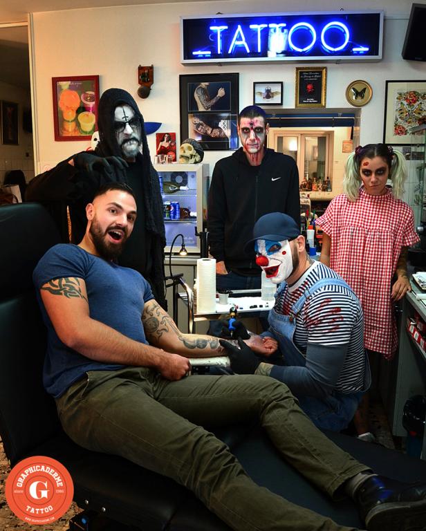 graphicaderme_avignon_halloween_tatouage_dark_skull_team_zombie_clown