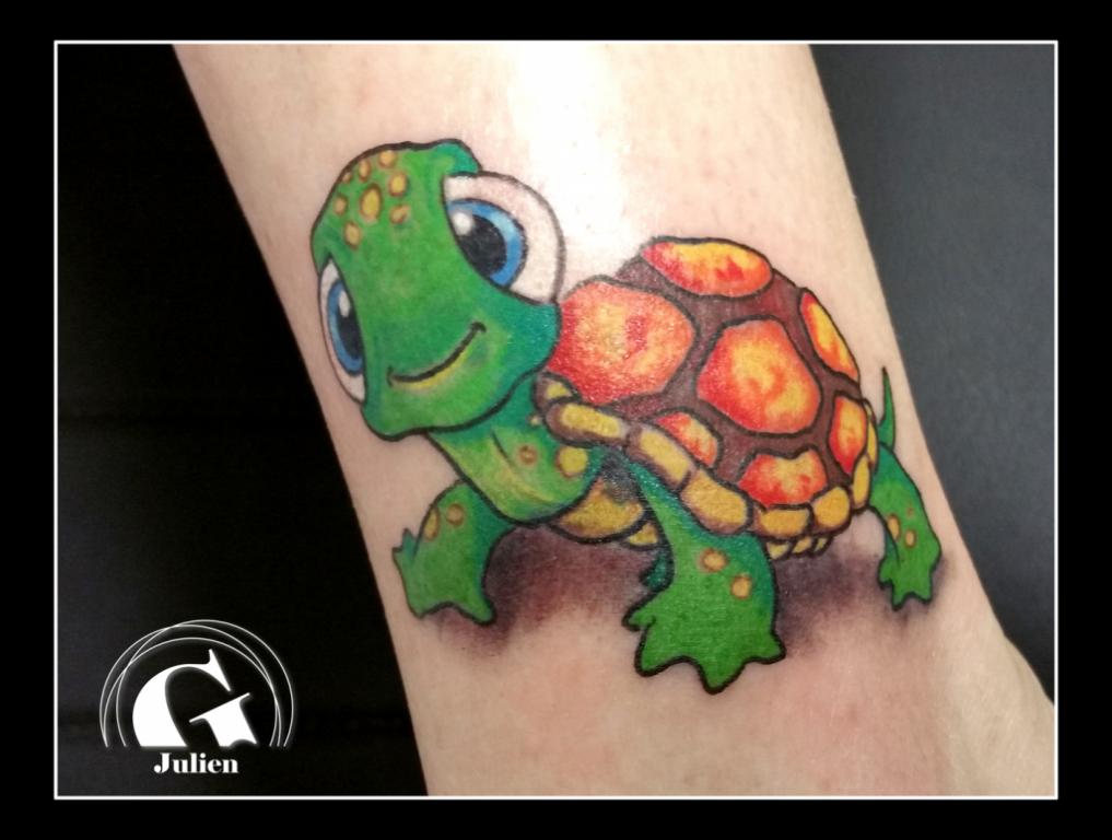 tortue_graphicaderme_juliendirtycool_tatouage_cartoon