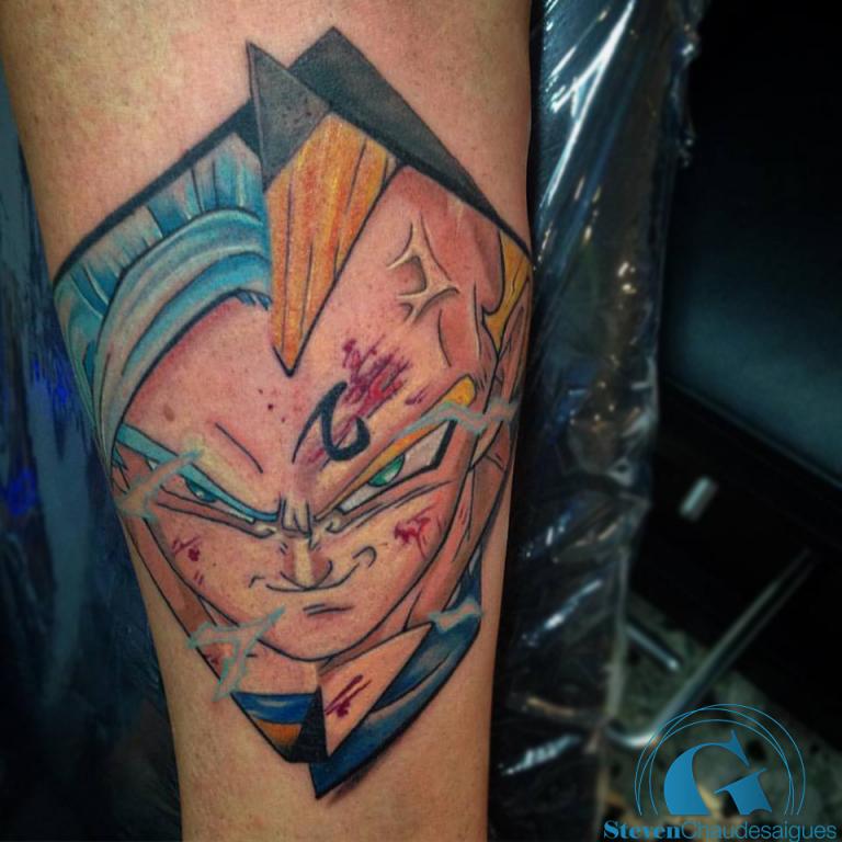 graphicaderme-steven-tatouage-couleur-dragonball-avignon