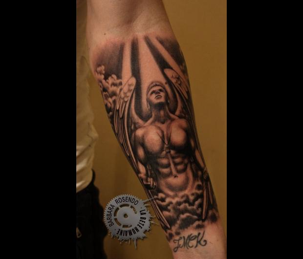 Tatouage Ange Graphicaderme
