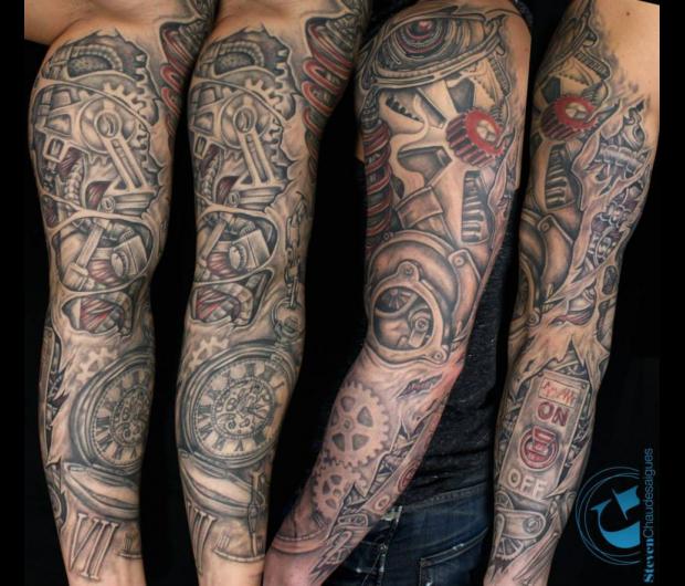 tatouage biomécanique | graphicaderme