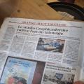 Article de La Provence du 28 septembre 2026 consacré à Graphicaderme Orange, avec une photo de Steven Chaudesaigues tatouant.