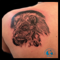 Image Tatouage Tattoo Lion Omoplate