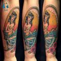 graphicaderme_avignon_vaucluse_sirène_oldschool_tatouage