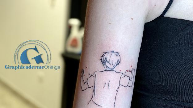 Tatouage réalisé par Jérémy au studio de tattoo d’Orange (Vaucluse) Graphicaderme