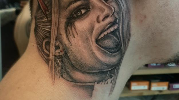 Tattoo réalisé par Steven Chaudesaigues au studio de tatouage d’Orange (Vaucluse) Graphicaderme