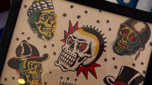 Flash de tatouage old school traditionnel américain dessiné par Tamara Chaudesaigues, tatoueuse chez Graphicaderme, studio de tatouage old school à Avignon