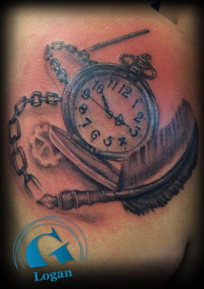 Tatouage temps Graphicaderme