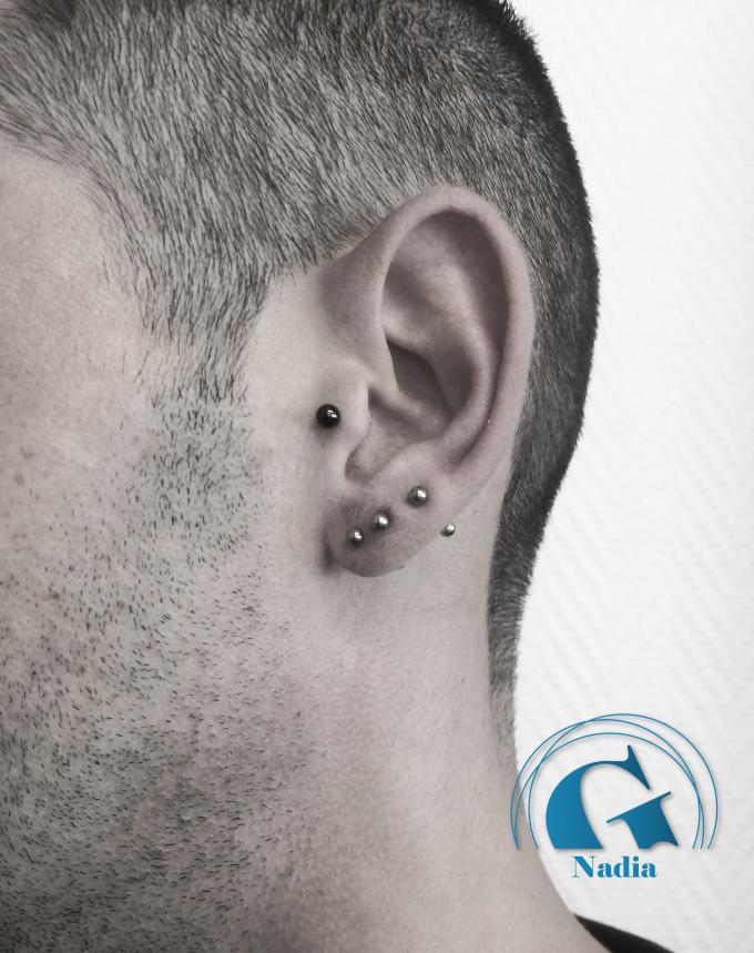 Bijoux Tragus Homme