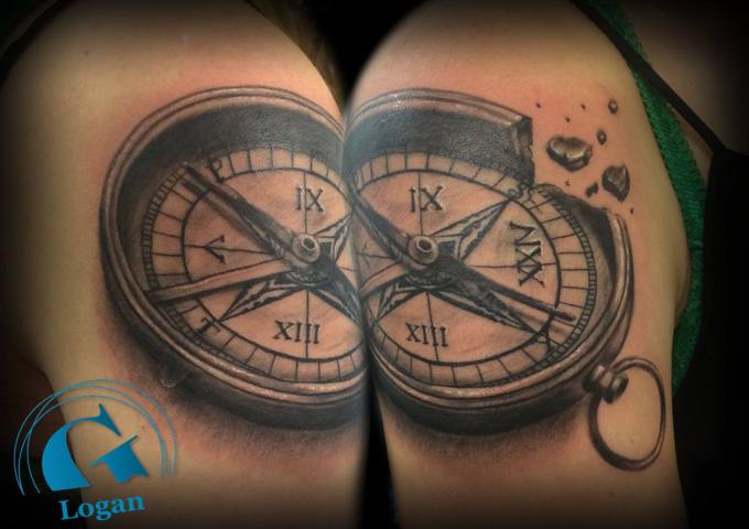 tatouage boussole homme tatouage boussole et des vents graphicaderme tatouage boussole homme tatouage boussole et des vents graphicaderme