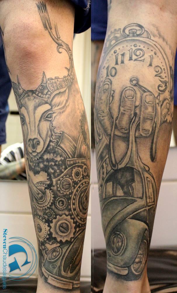 Tatouage temps Graphicaderme