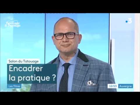 Stéphane Chaudesaigues sur France 3 Auvergne avant la convention de Clermont-Ferrand